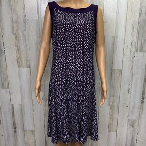 Perceptions Polka Dot Midi Dress